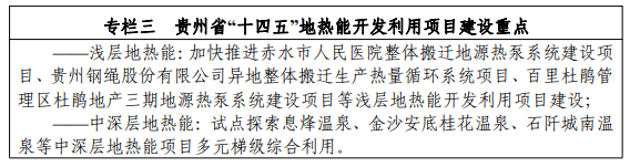 地大熱能：貴州新能源發(fā)展“十四五”規(guī)劃地?zé)嵬顿Y超100億！